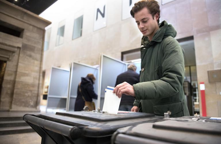 Opkomst bij verkiezingen